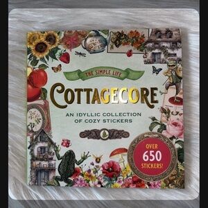 CottageCore Over 600 Stickers Scrapbooking Collaging